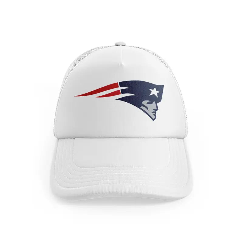New England Patriots Emblemwhitefront-view