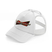 budweiser logo-white-trucker-hat