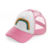 groovy shapes-01-pink-and-white-trucker-hat