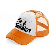 the rodfather-orange-trucker-hat