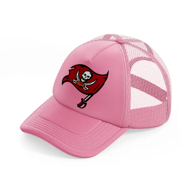 tampa bay buccaneers flag-pink-trucker-hat