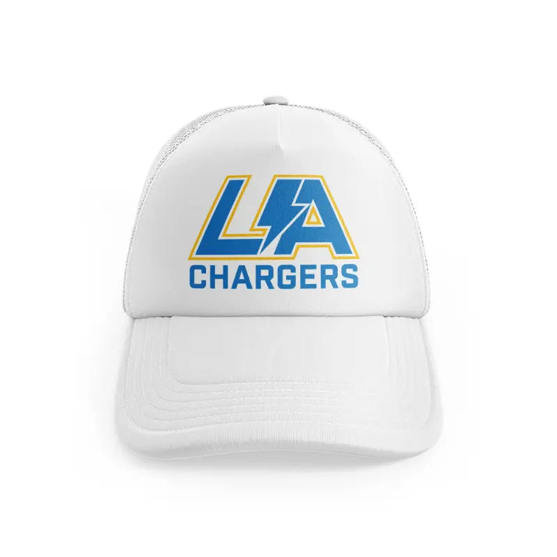 La Chargerswhitefront-view