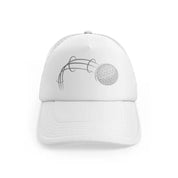 Golf Ballwhitefront view