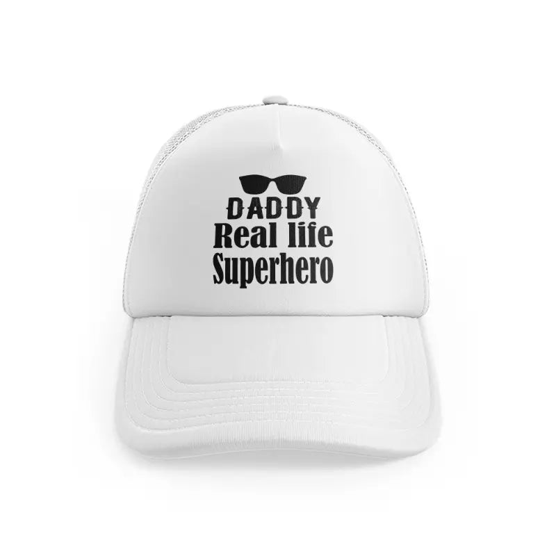 Daddy Real Life Superherowhitefront-view