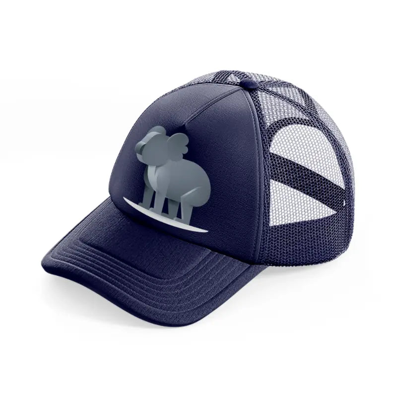 004-koala-navy-blue-trucker-hat