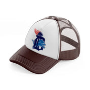 detroit tigers competition brown trucker hat