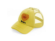 chicago bears lover-gold-trucker-hat