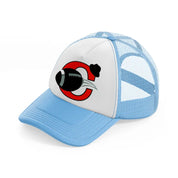 cleveland browns classic-sky-blue-trucker-hat