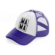 ma ma-purple-trucker-hat