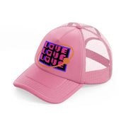 love-pink-trucker-hat
