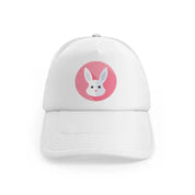 009-rabbit-white-trucker-hat