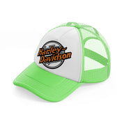 harley-davidson retro-lime-green-trucker-hat