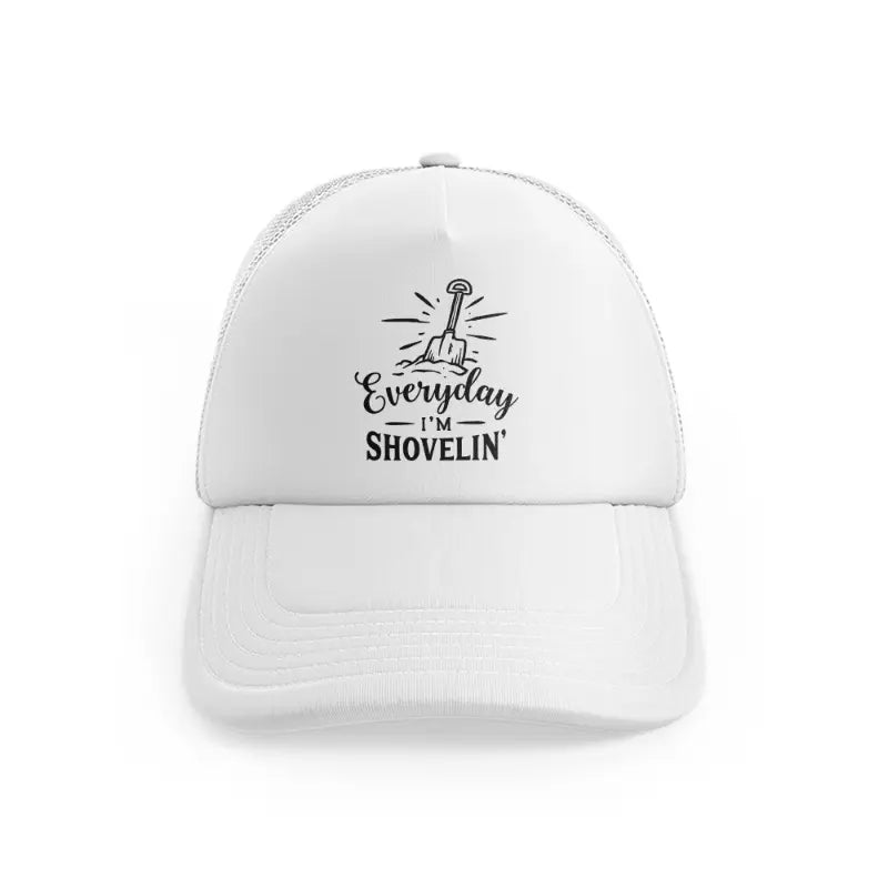 Everyday I'm Shovelinwhitefront-view