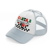 santa's favorite ho-grey-trucker-hat