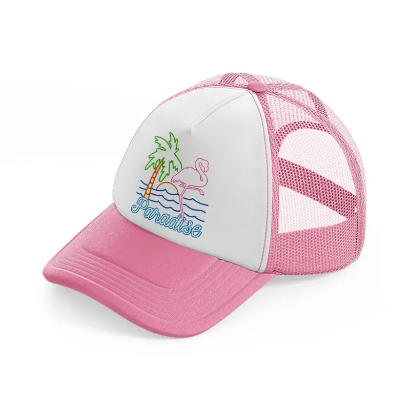 h210805-17-flamingo-paradise-vintage-80s-pink-and-white-trucker-hat