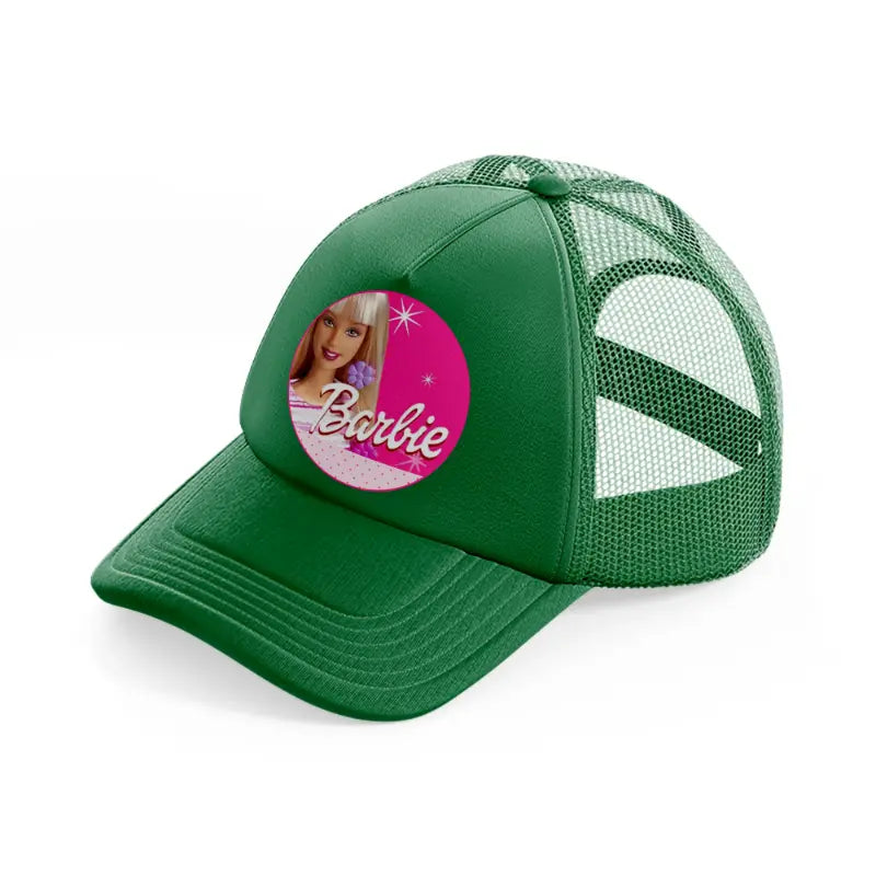 barbie doll-green-trucker-hat