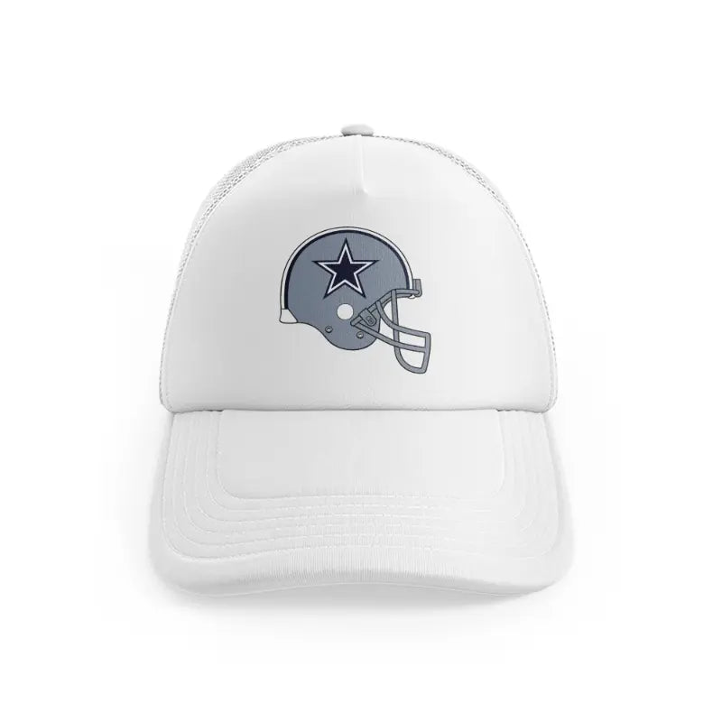 Dallas Cowboys Helmetwhitefront-view