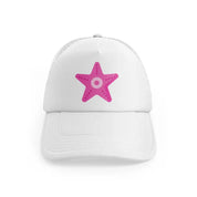 sea star white trucker hat