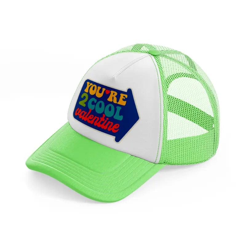 groovy-love-sentiments-gs-09-lime-green-trucker-hat