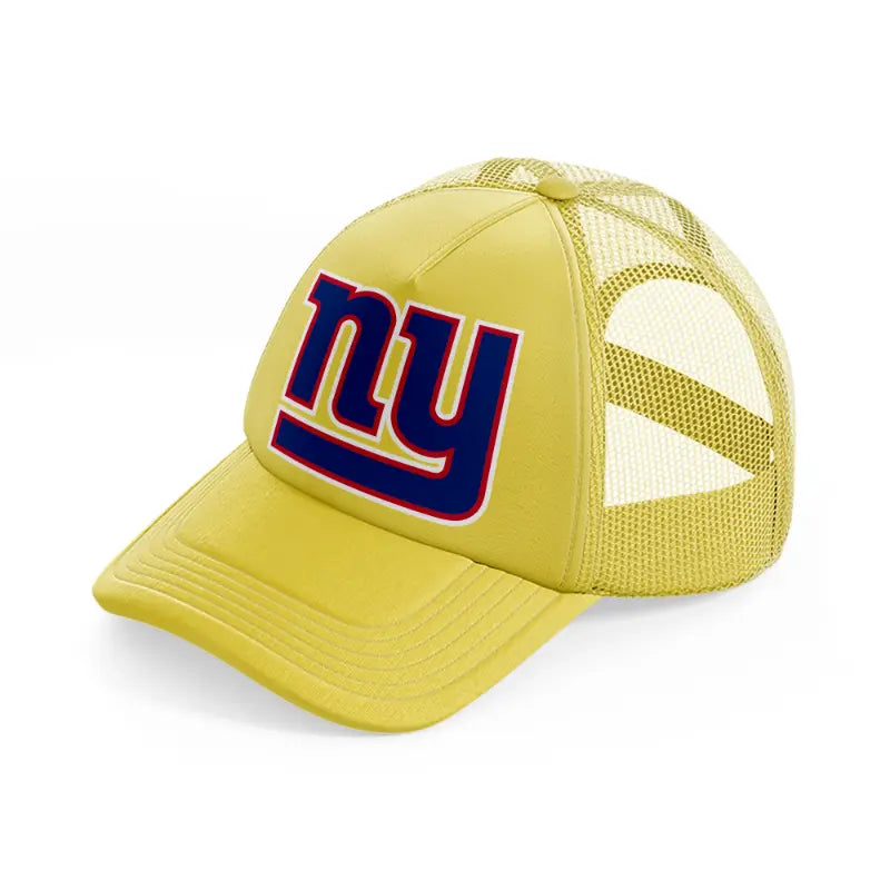 new york giants-gold-trucker-hat