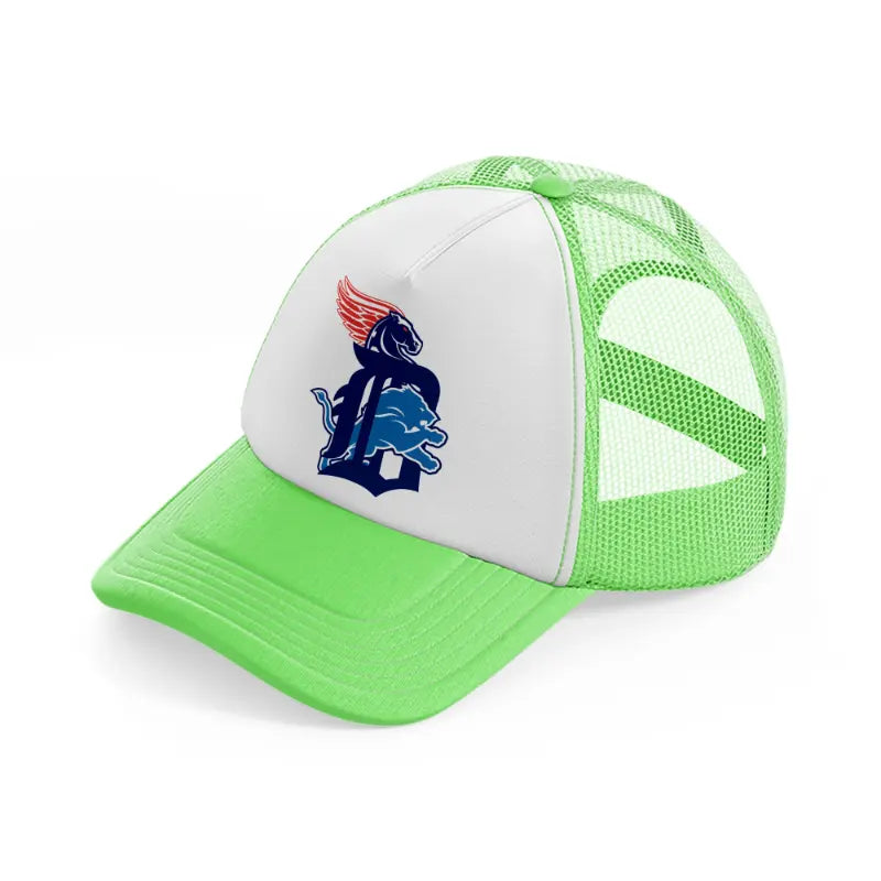 detroit tigers competition-lime-green-trucker-hat