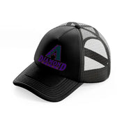 arizona diamondbacks vintage-black-trucker-hat