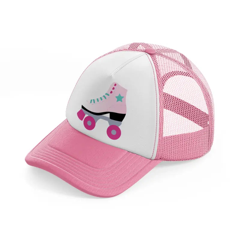 80s megabundle 60 pink and white trucker hat