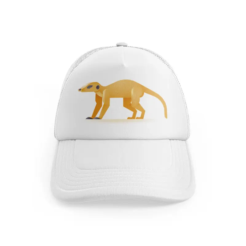 021-meerkat-white-trucker-hat