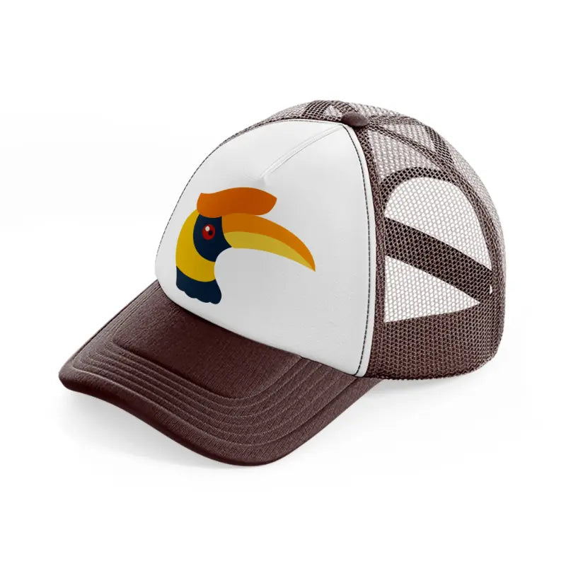 hornbill-brown-trucker-hat