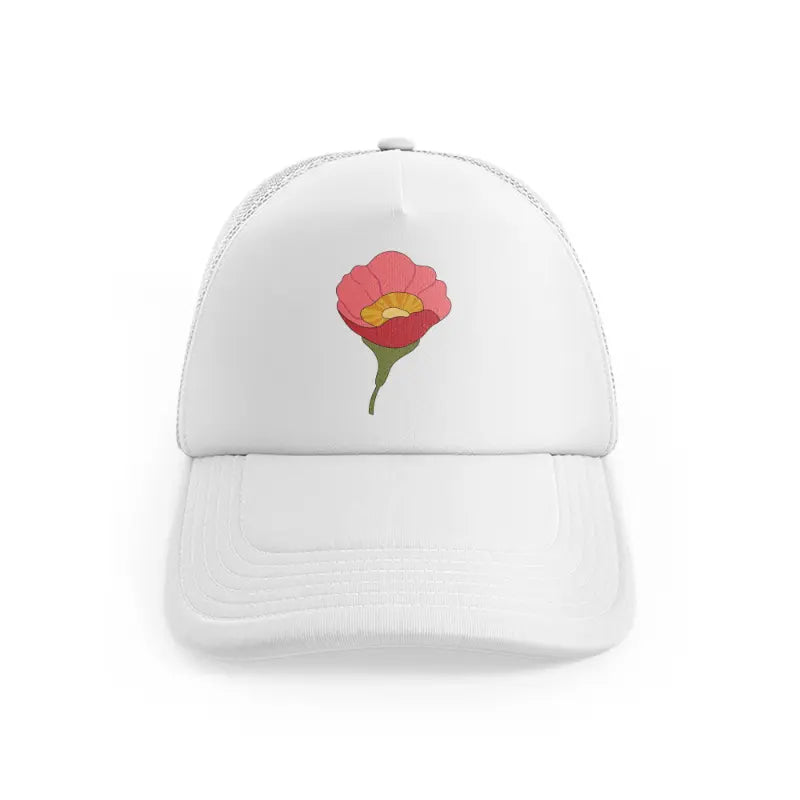 floral elements-32-white-trucker-hat