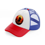 cowboy picture-multicolor-trucker-hat