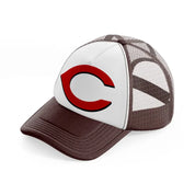 c from cincinnati-brown-trucker-hat