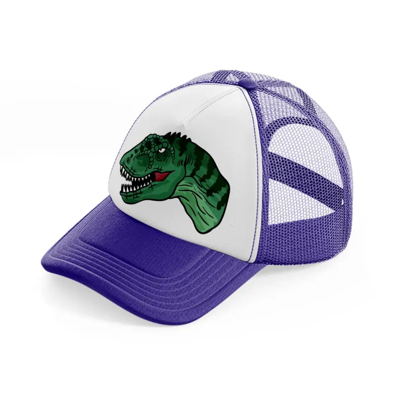 tyrannosaurus-rex-purple-trucker-hat