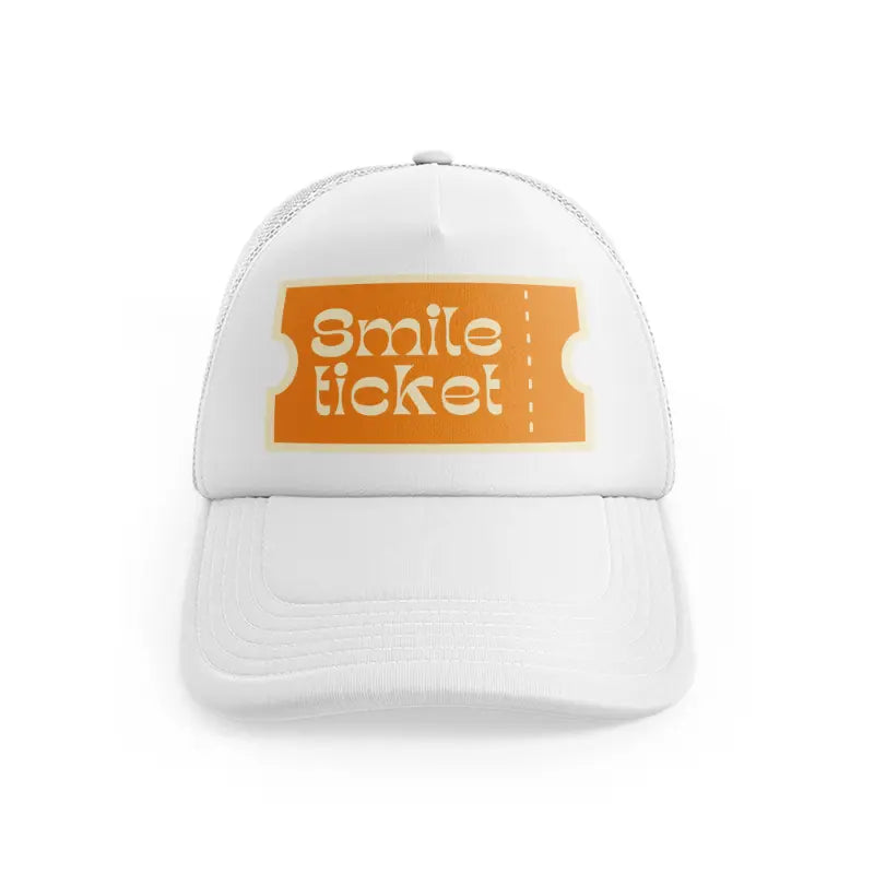 icon8 white trucker hat