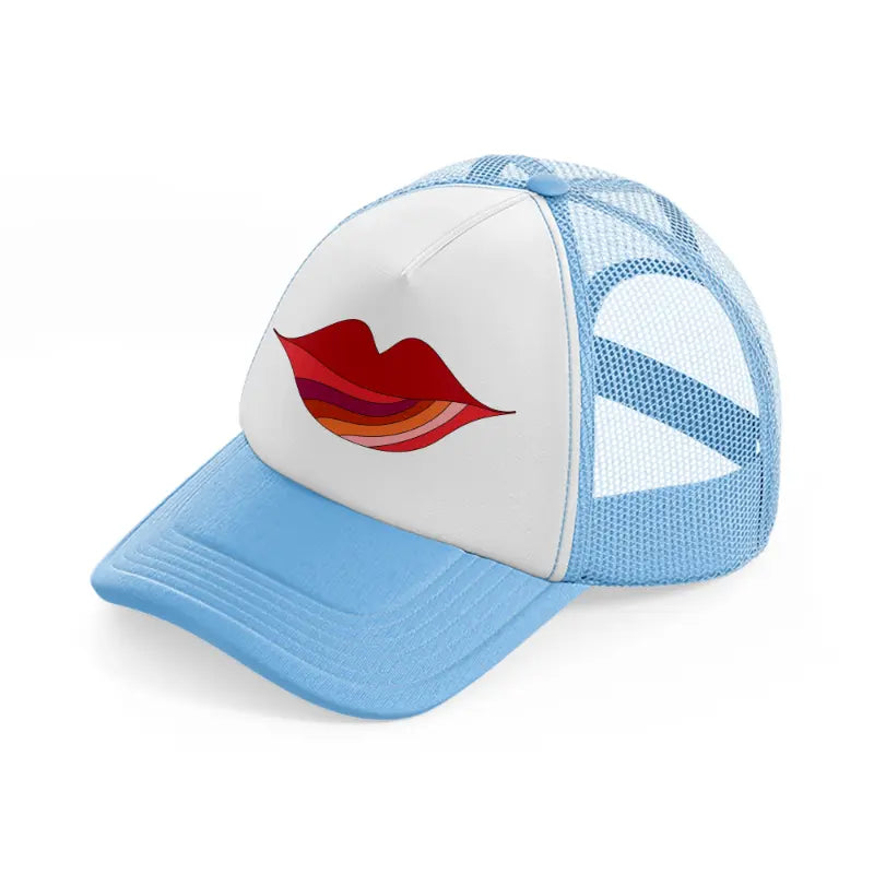 groovy elements-11-sky-blue-trucker-hat