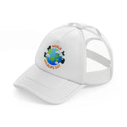 world wildlife day (1) white trucker hat