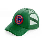chicago cubs-green-trucker-hat