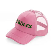 philadelphia eagles vintage-pink-trucker-hat