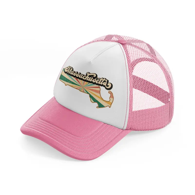 massachusetts-pink-and-white-trucker-hat