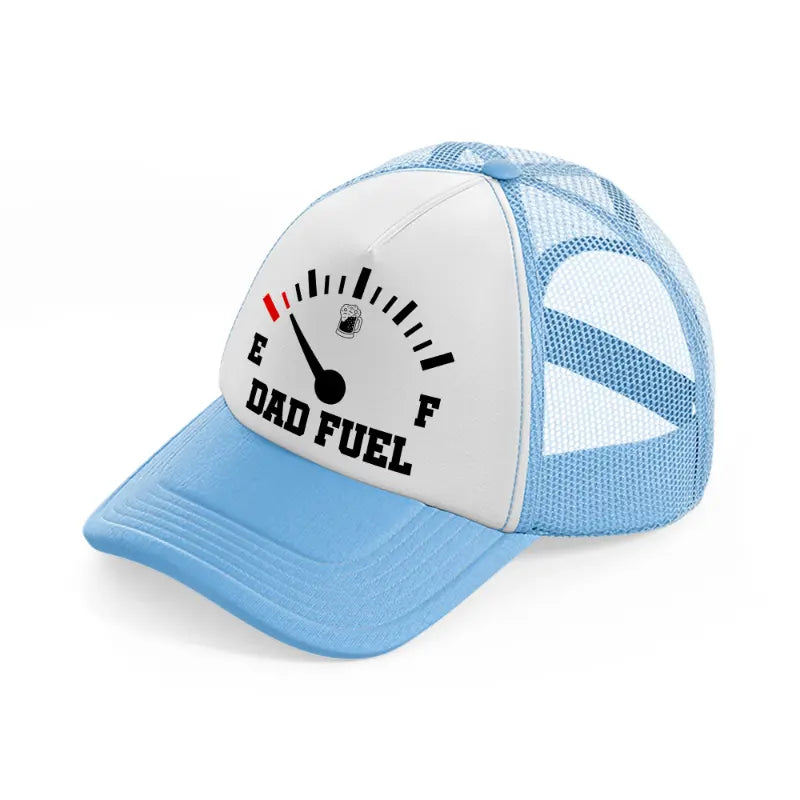 dad fuel-sky-blue-trucker-hat