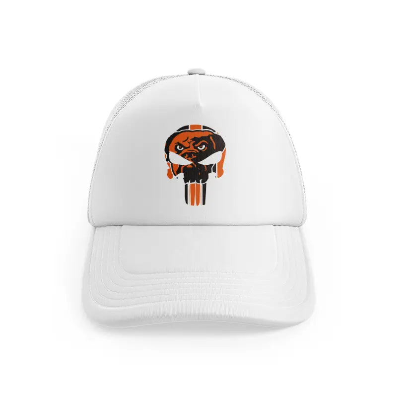 Cleveland Browns Skullwhitefront-view