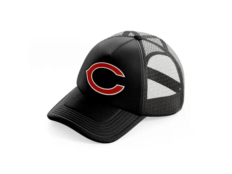 c from chicago bears-black-trucker-hat