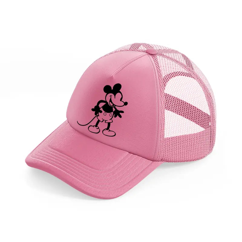 mickey-pink-trucker-hat