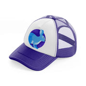 chinese zodiac (7) purple trucker hat