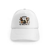 Hunt The Gruntwhitefront view