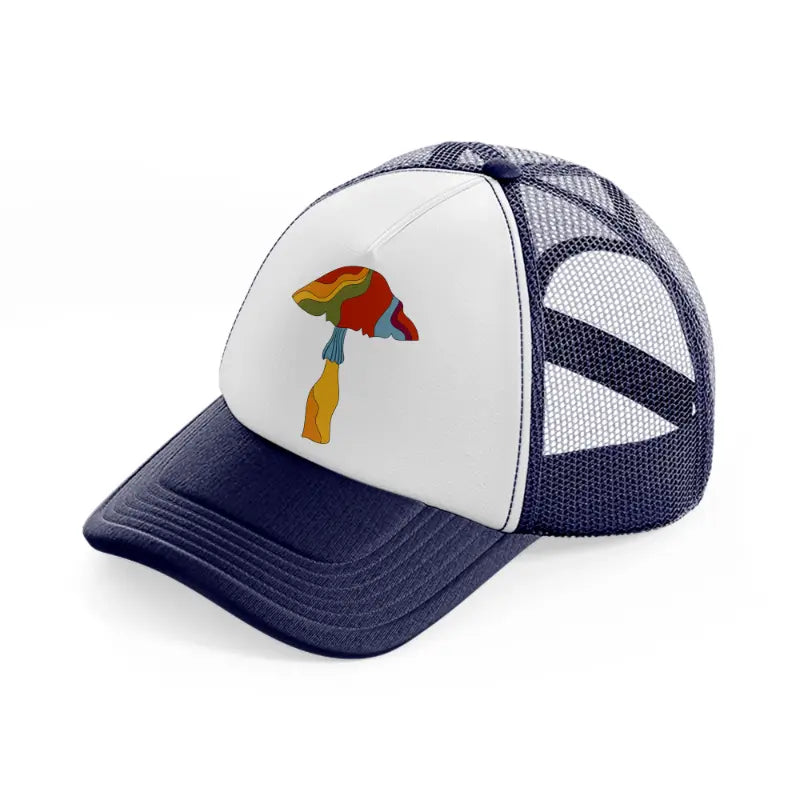 Navy - White