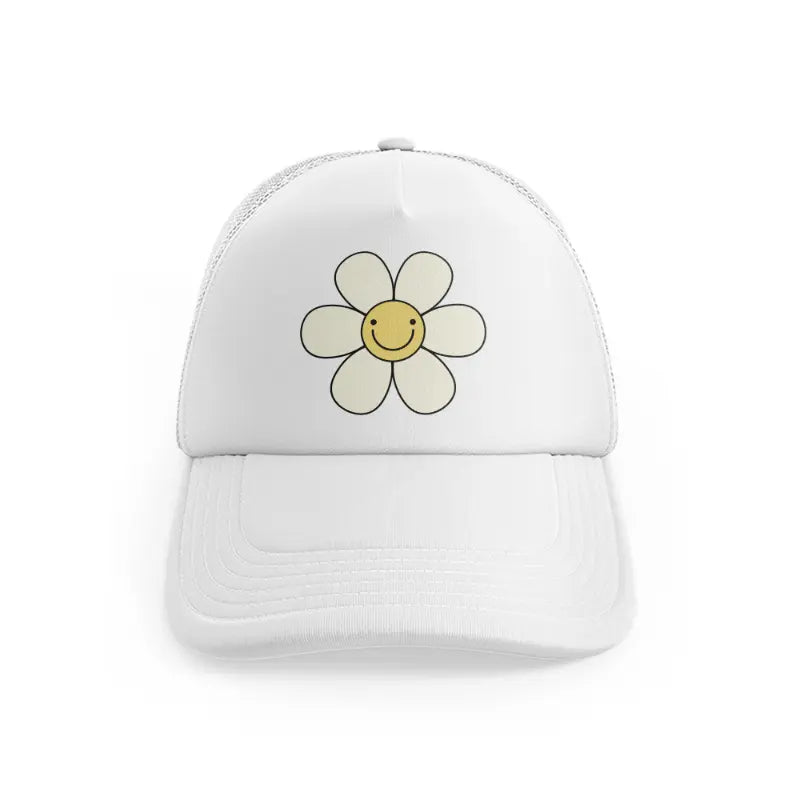 Smiley Flowerwhitefront view