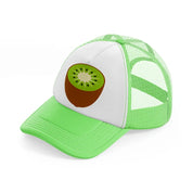 kiwi fruit-lime-green-trucker-hat