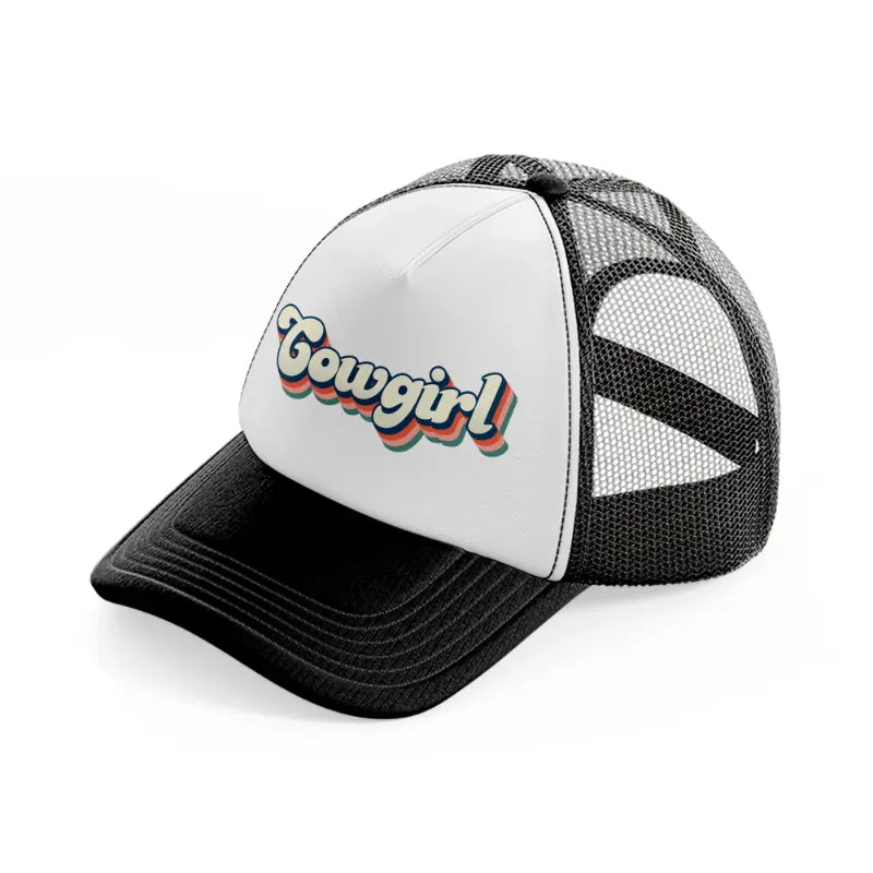 cowgirl-black-and-white-trucker-hat
