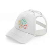 icon38 white trucker hat